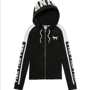 VS Pink bling pants set with matching Hoodie